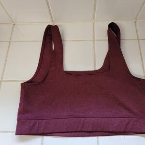 Women's Jenni Burgundy Sports Bra